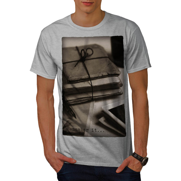 Retro Letters Mens T-Shirt