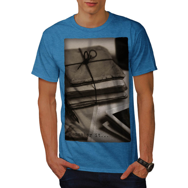 Retro Letters Mens T-Shirt