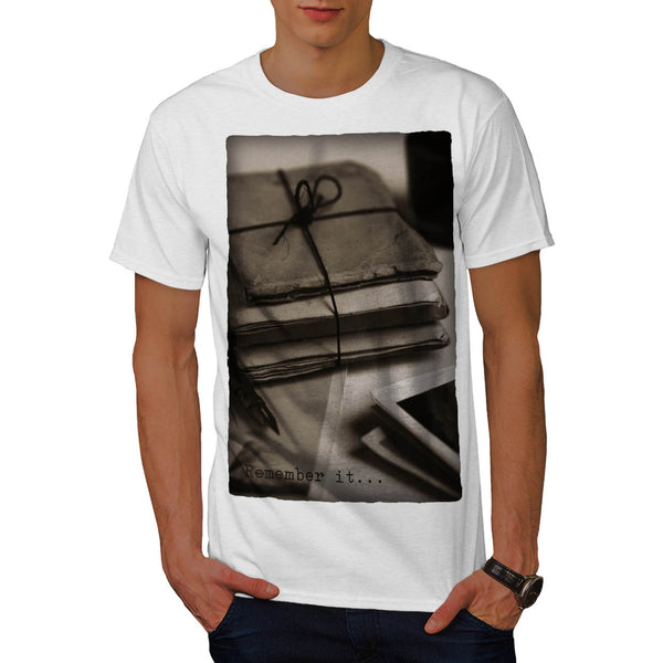 Retro Letters Mens T-Shirt