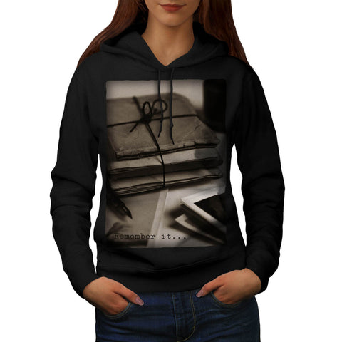 Retro Letters Womens Hoodie