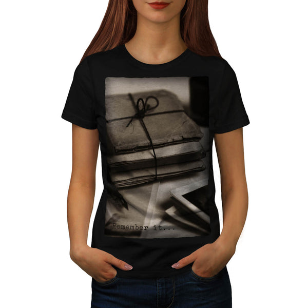 Retro Letters Womens T-Shirt