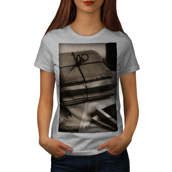 Retro Letters Womens T-Shirt