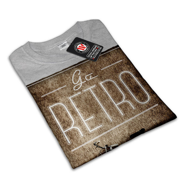 Retro Bike Picture Mens T-Shirt