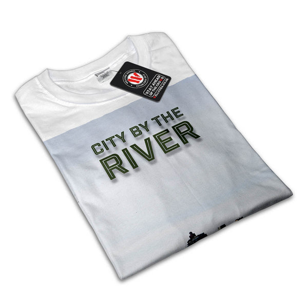 City By The River Mens T-Shirt