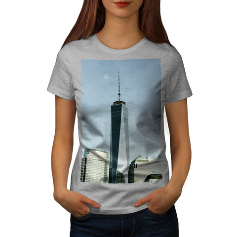 Tall Skyscraper Womens T-Shirt