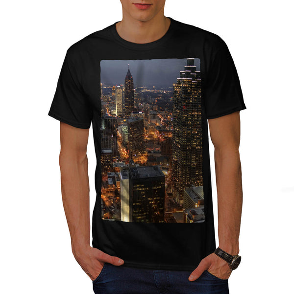 Big City Nightlife Mens T-Shirt