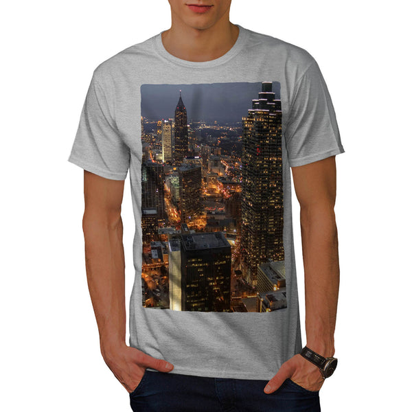 Big City Nightlife Mens T-Shirt