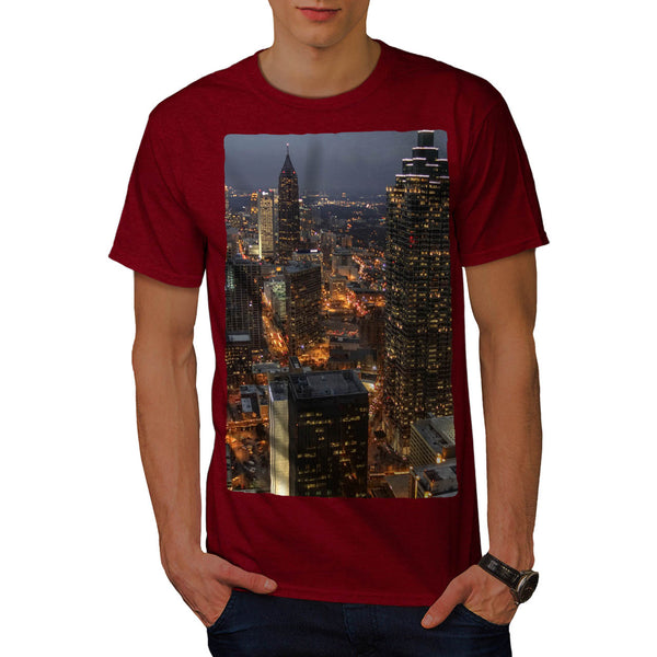 Big City Nightlife Mens T-Shirt