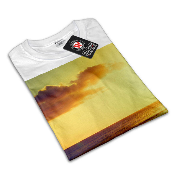 Beach Sunset View Mens T-Shirt