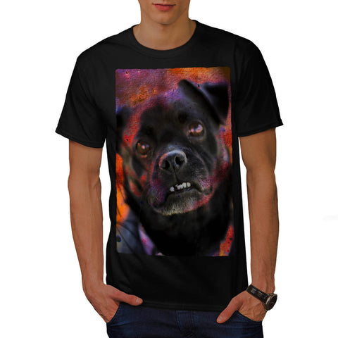 Cute Dog With Big Eye Mens T-Shirt