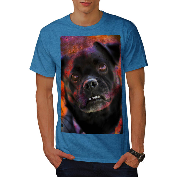 Cute Dog With Big Eye Mens T-Shirt