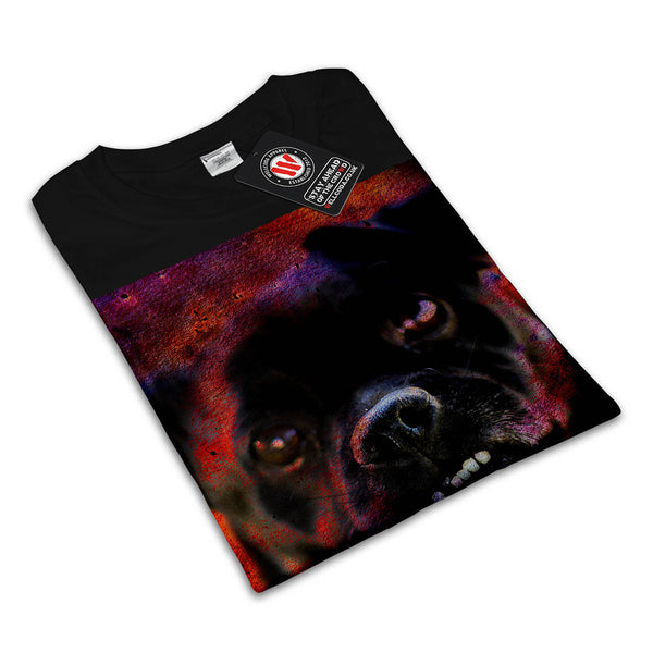 Cute Dog With Big Eye Mens T-Shirt