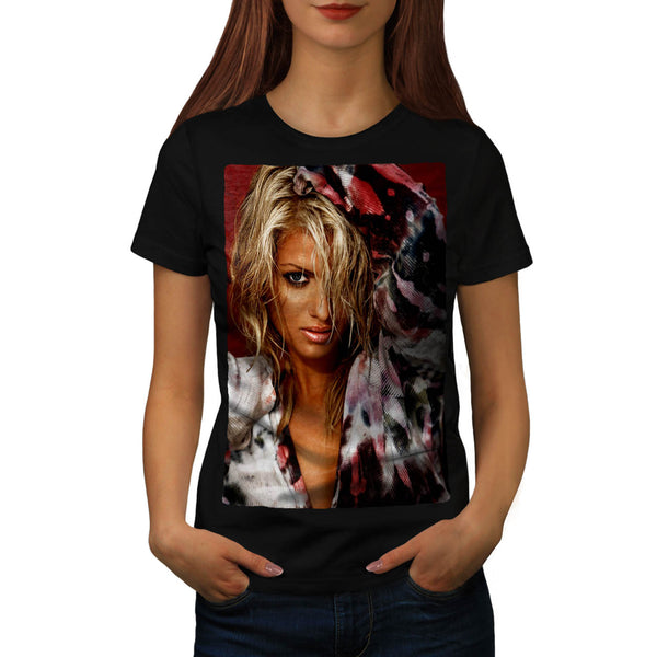 Sexy Lady Look Womens T-Shirt