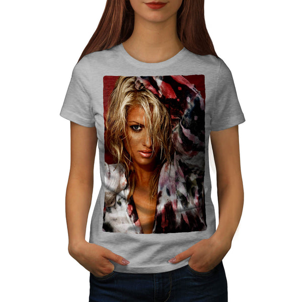 Sexy Lady Look Womens T-Shirt