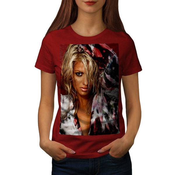 Sexy Lady Look Womens T-Shirt