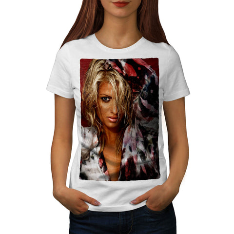 Sexy Lady Look Womens T-Shirt