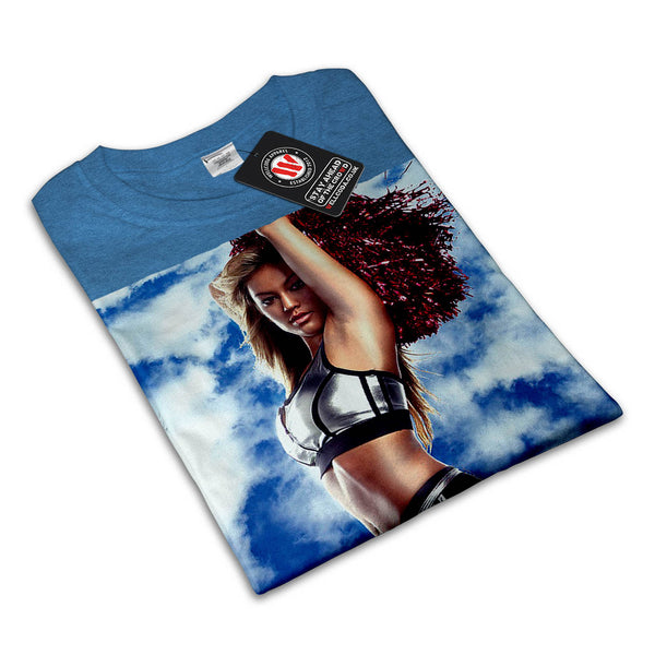 Cheerleader Girl Mens T-Shirt