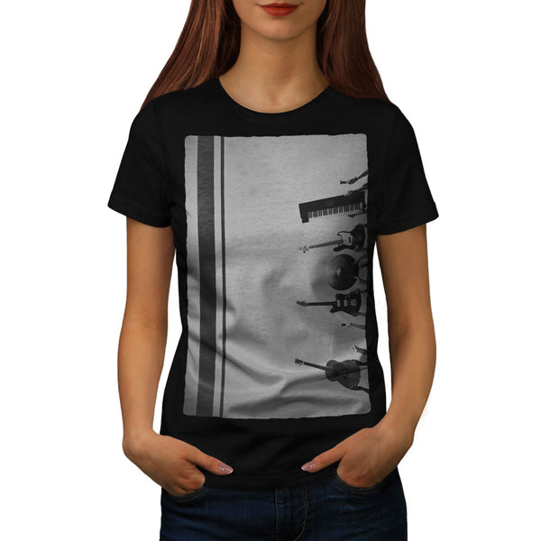Music Instruments Womens T-Shirt