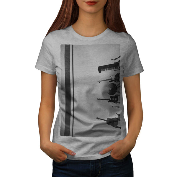Music Instruments Womens T-Shirt