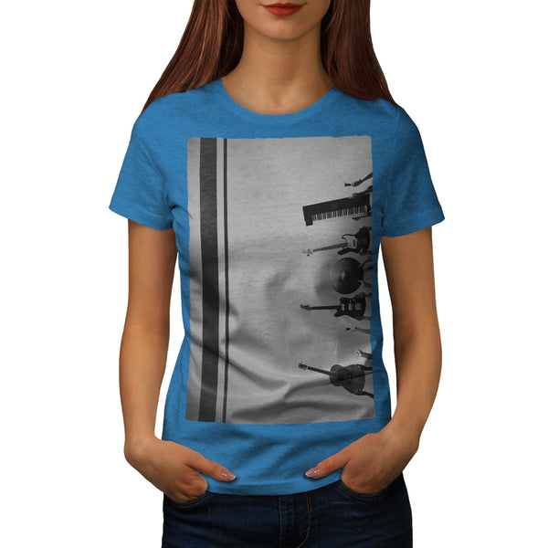 Music Instruments Womens T-Shirt