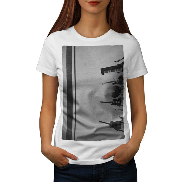 Music Instruments Womens T-Shirt