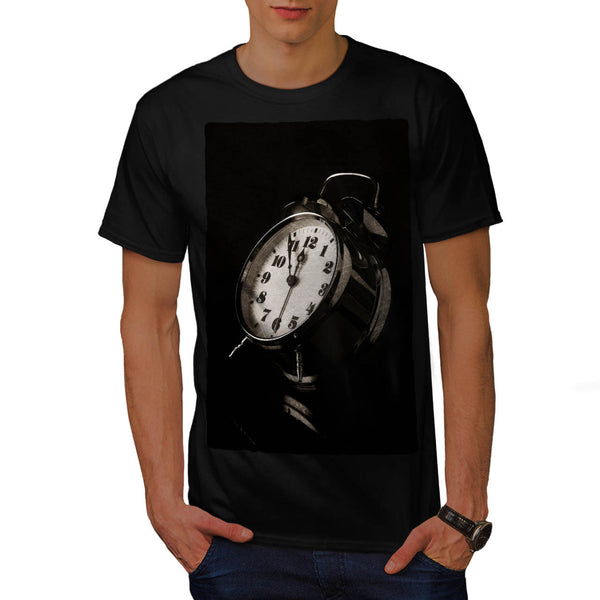 Retro Old Clock Mens T-Shirt