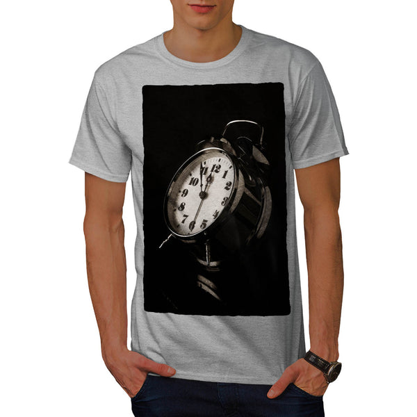 Retro Old Clock Mens T-Shirt