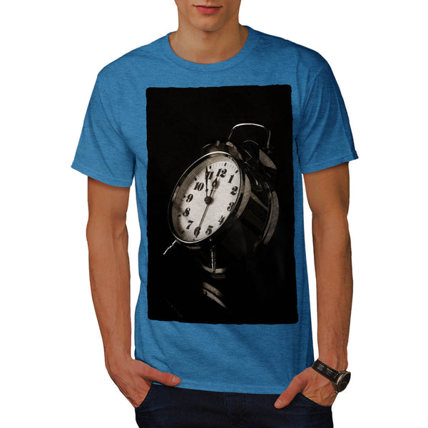 Retro Old Clock Mens T-Shirt