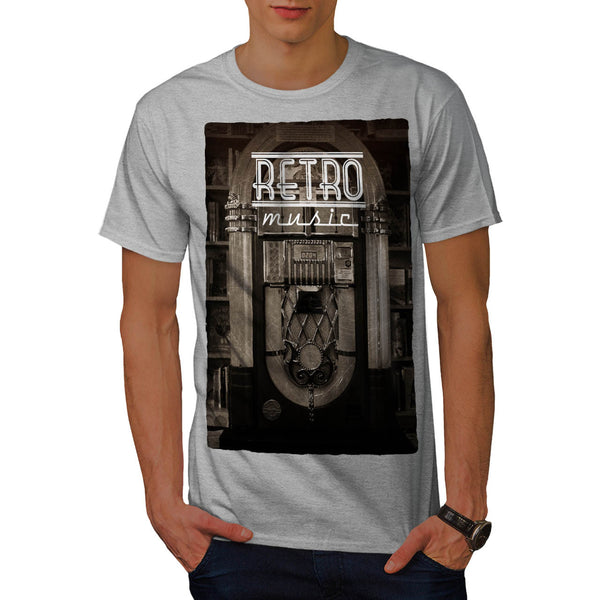 Jukebox Music Player Mens T-Shirt