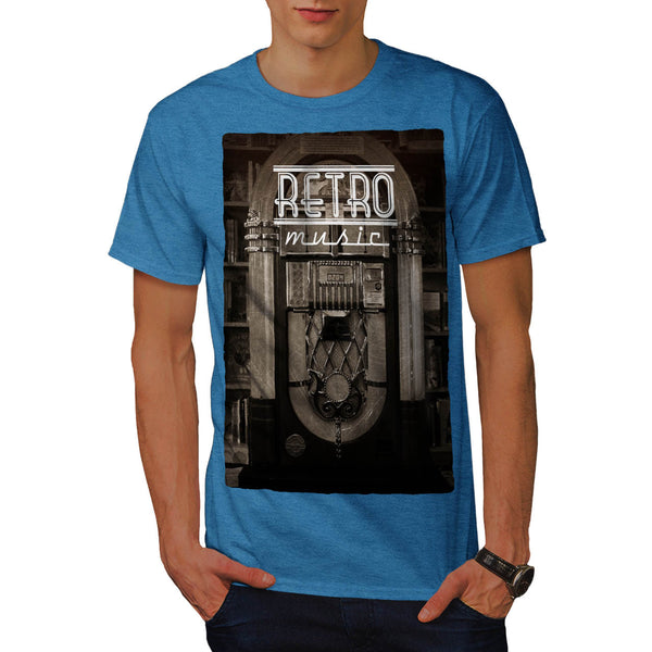 Jukebox Music Player Mens T-Shirt