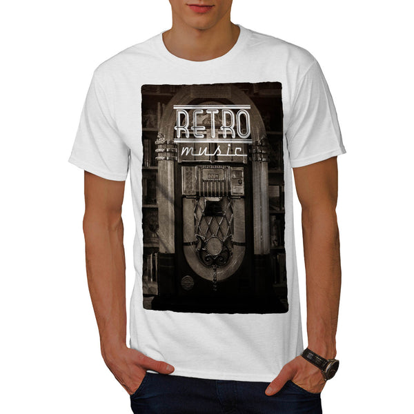 Jukebox Music Player Mens T-Shirt