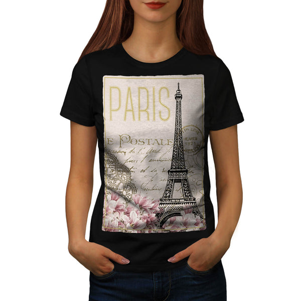 Paris Postcard Womens T-Shirt