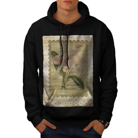 Retro Postcard Mens Hoodie