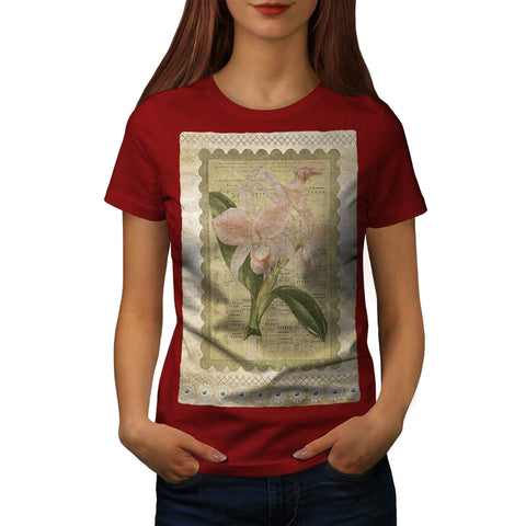 Retro Postcard Womens T-Shirt