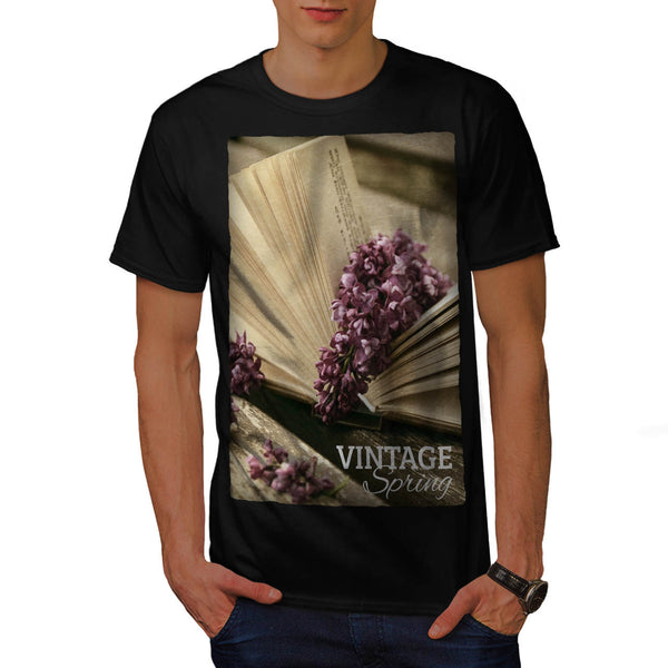 Vintage Book Mens T-Shirt
