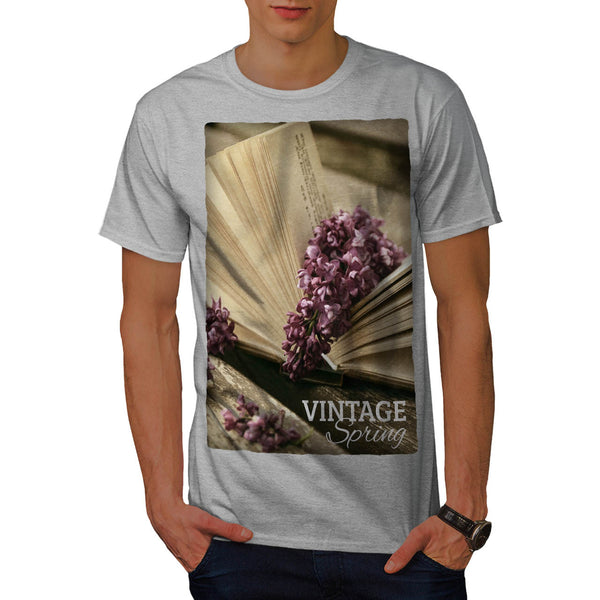 Vintage Book Mens T-Shirt
