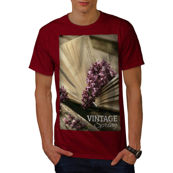Vintage Book Mens T-Shirt