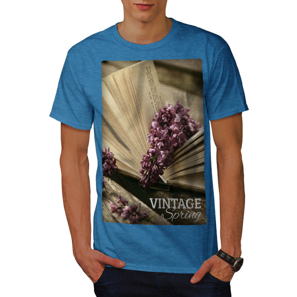 Vintage Book Mens T-Shirt