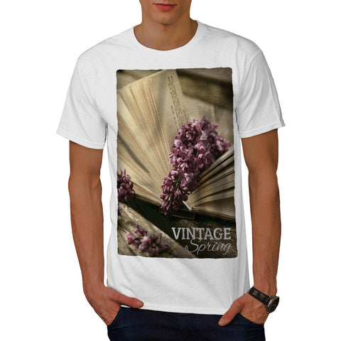 Vintage Book Mens T-Shirt