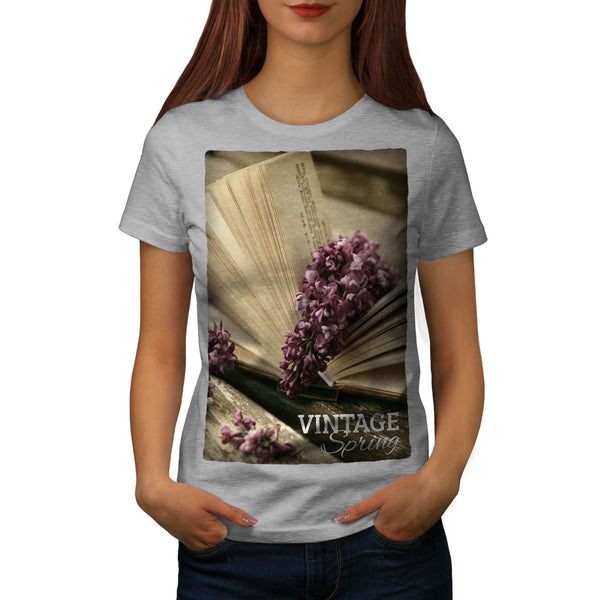 Vintage Book Womens T-Shirt