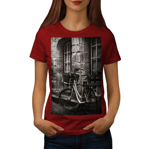 Vintage Bike Womens T-Shirt