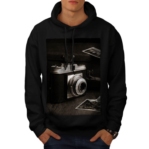 Old Photo Camera Mens Hoodie