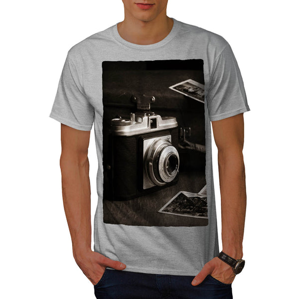 Old Photo Camera Mens T-Shirt