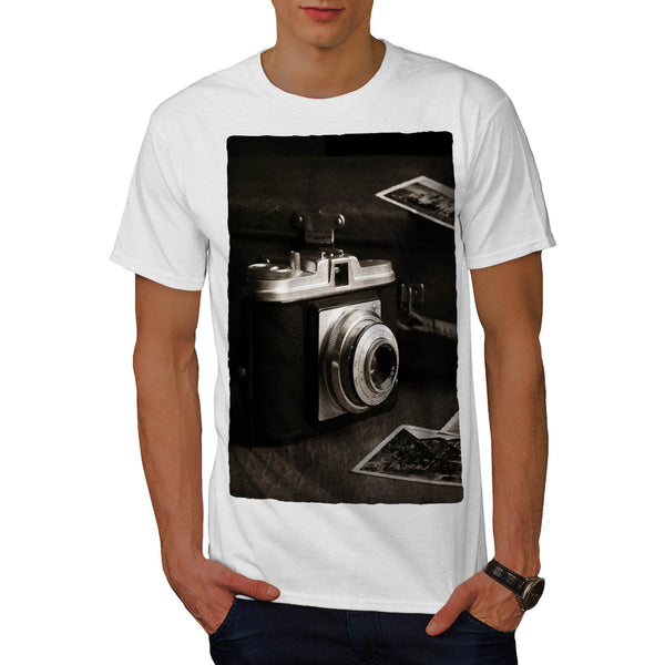 Old Photo Camera Mens T-Shirt