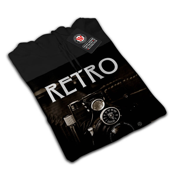 Retro Photo Camera Mens Hoodie