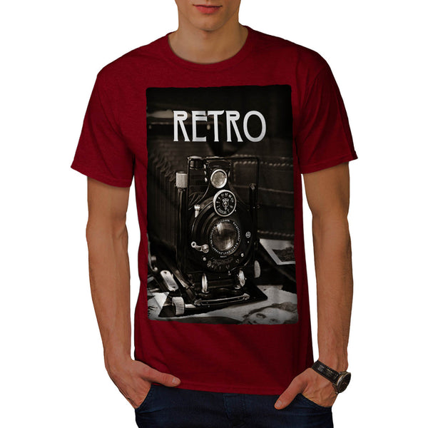 Retro Photo Camera Mens T-Shirt