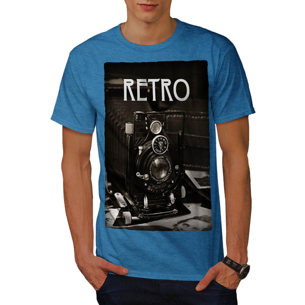 Retro Photo Camera Mens T-Shirt