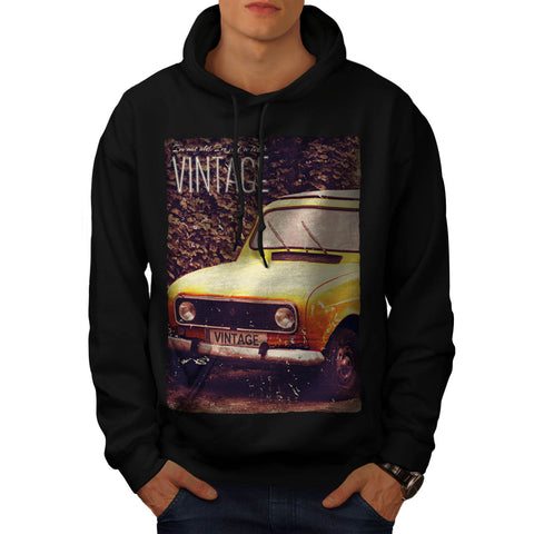 Old Vintage Car Mens Hoodie