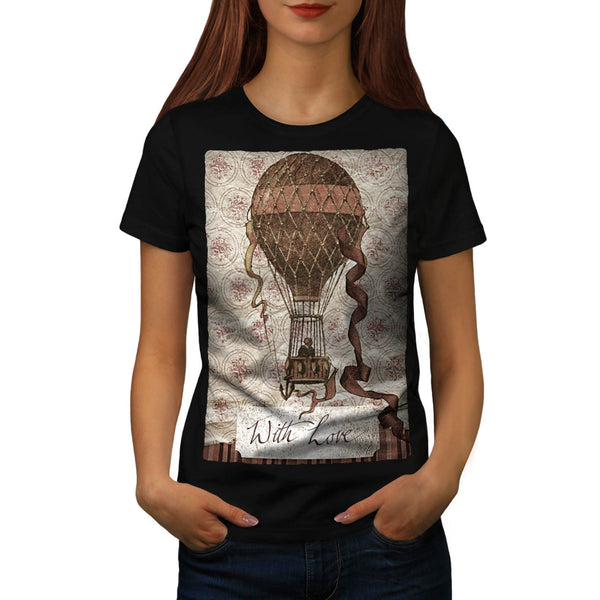 Old Post Card Womens T-Shirt