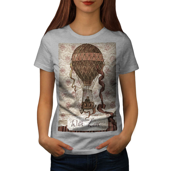 Old Post Card Womens T-Shirt